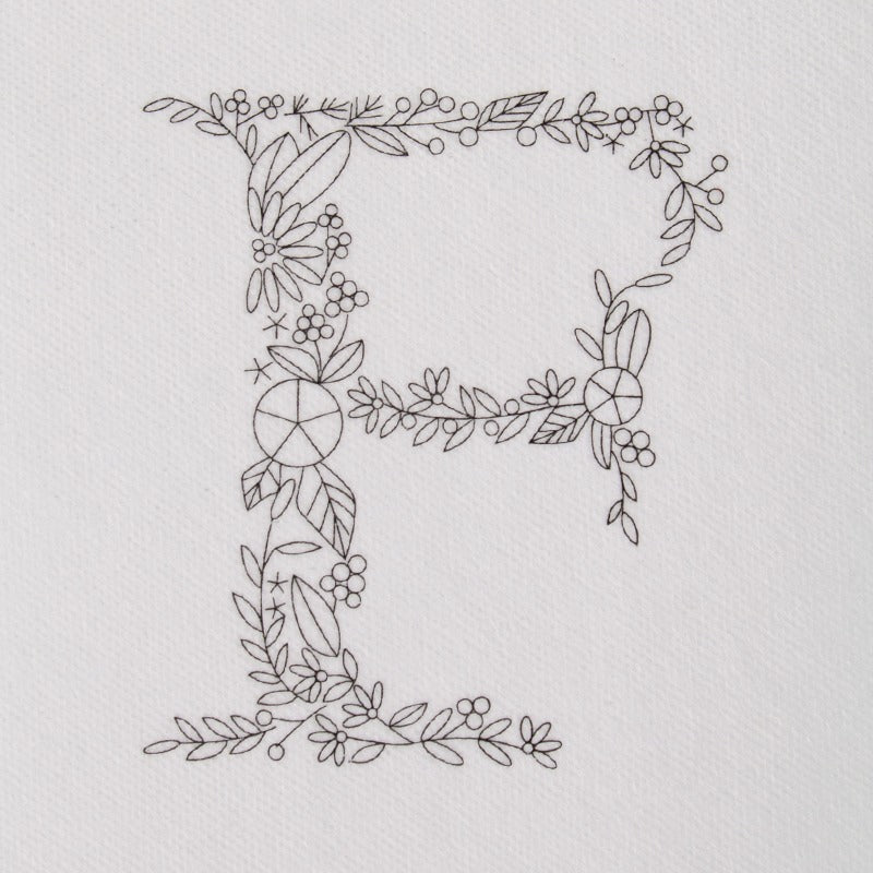 Large Alphabet Letter Stick and Stitch