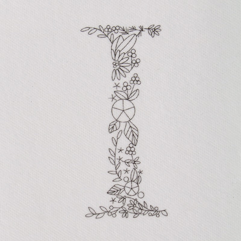 Large Alphabet Letter Stick and Stitch