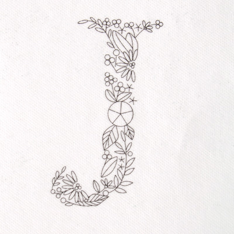 Large Alphabet Letter Stick and Stitch