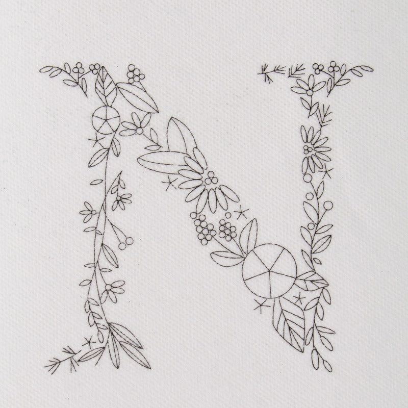 Large Alphabet Letter Stick and Stitch