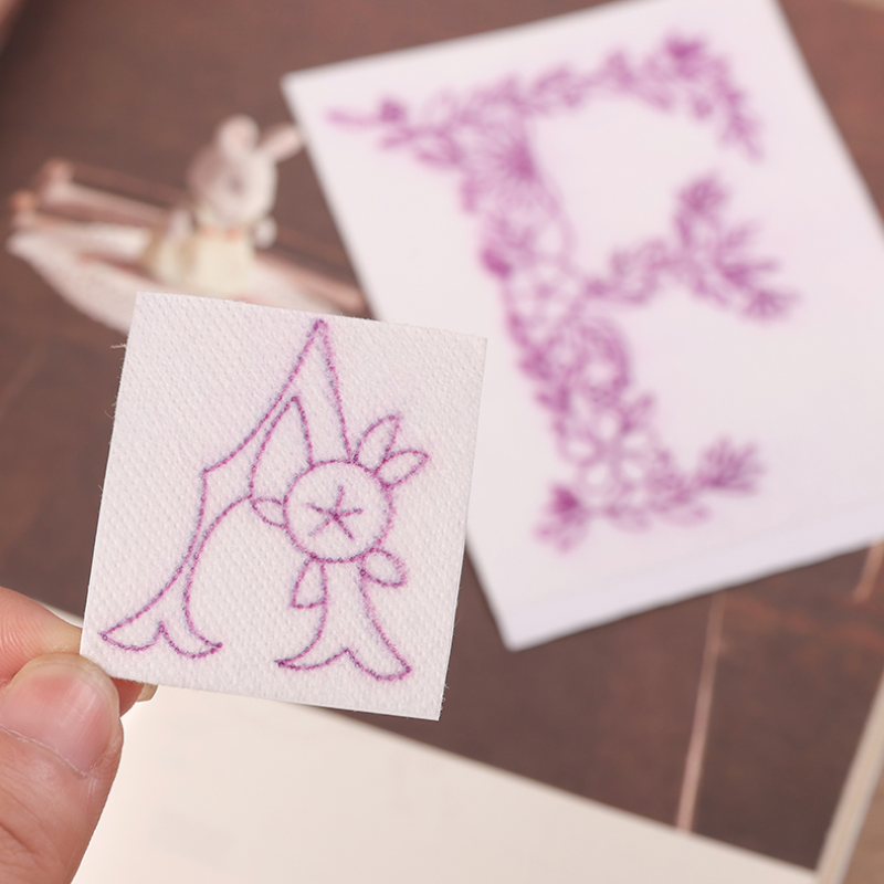 26 Small Stitch and Stick Alphabet Letters