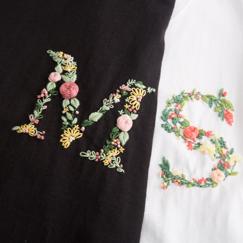Large Alphabet Letter Stick and Stitch