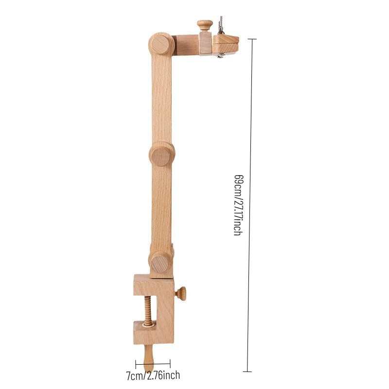 Beechwood Embroidery Table Clamp