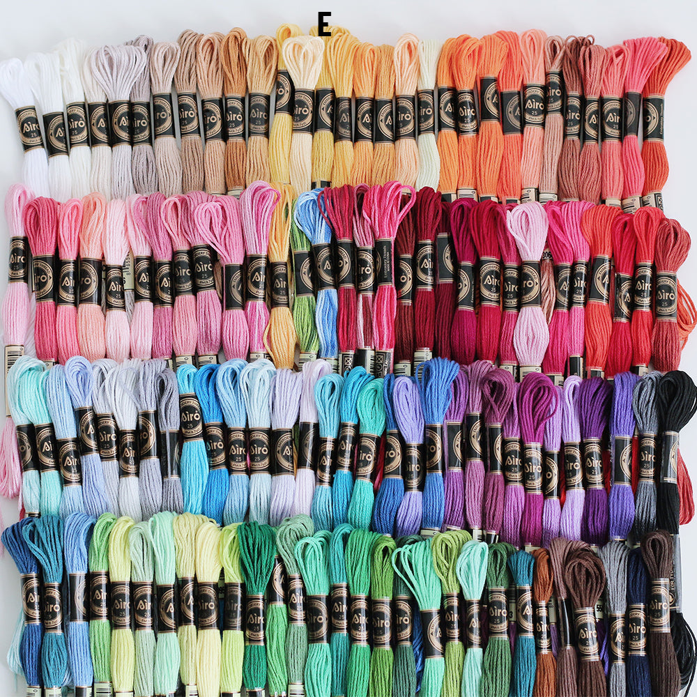 100-Color Embroidery Floss Set