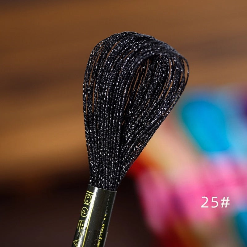Glossy Metallic Embroidery Thread