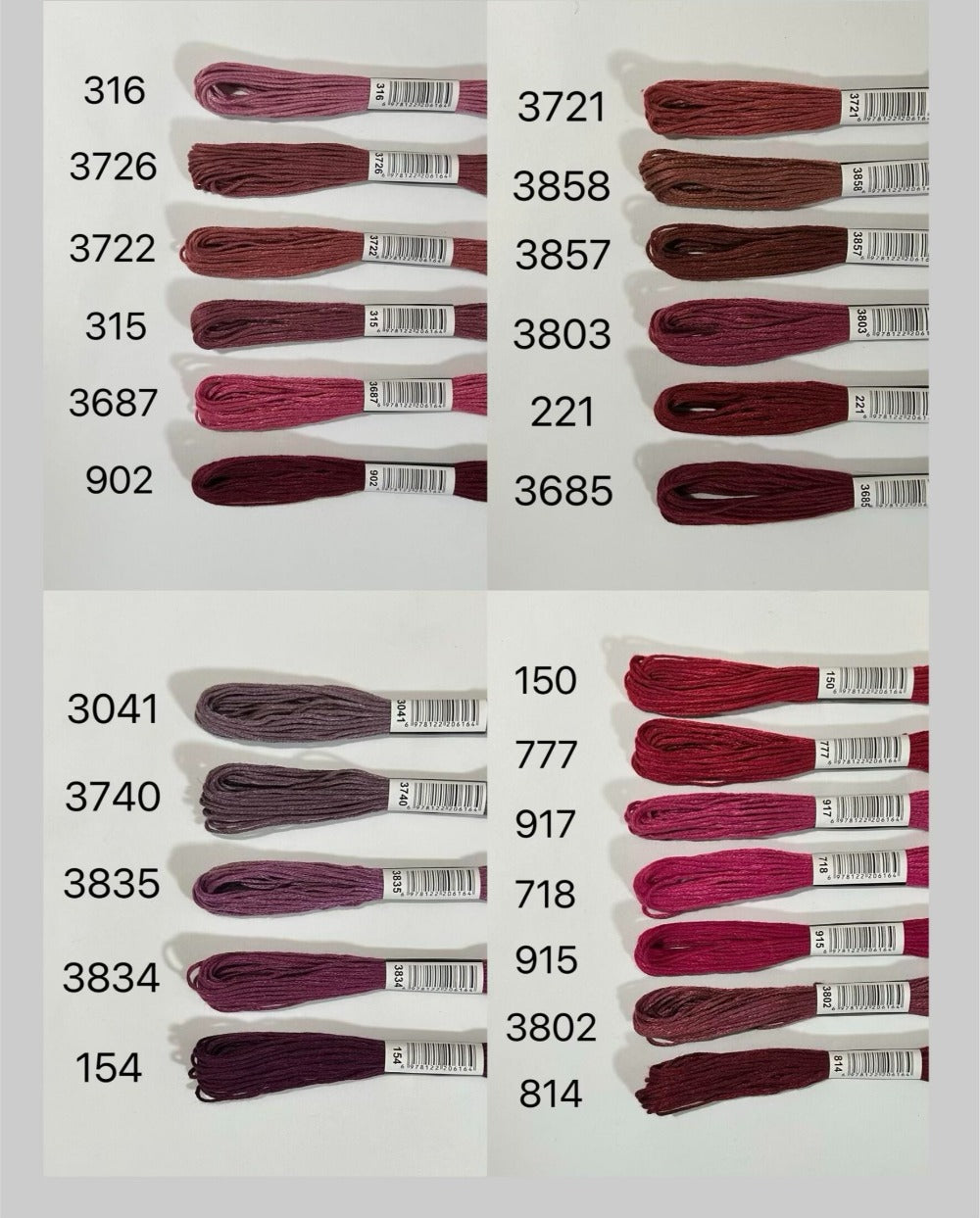 Custom Embroidery Thread Set