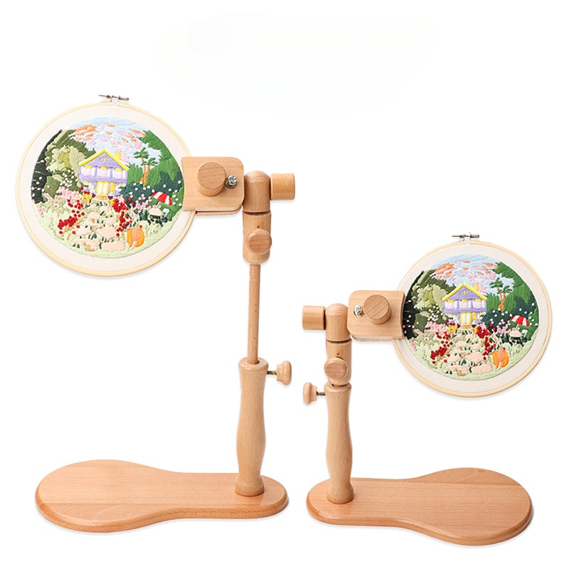 Wooden Embroidery Hoop Holder