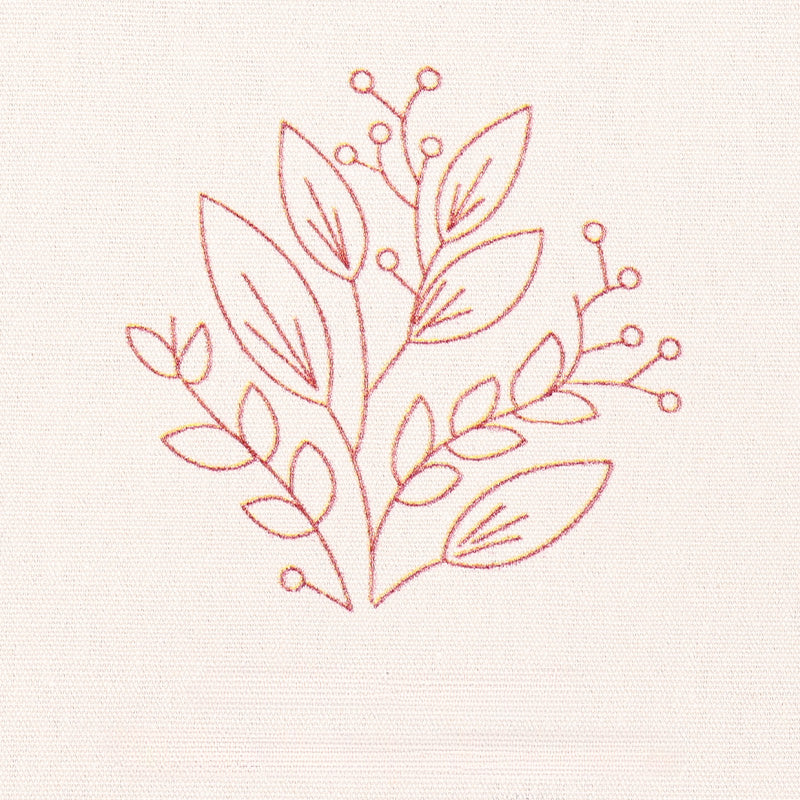 Patterned Embroidery Fabric Squares