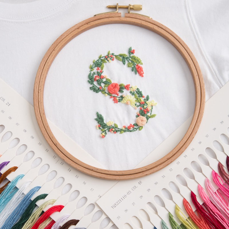 Large Alphabet Letter Stick and Stitch