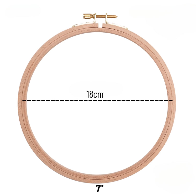 Beech Wood Embroidery Hoop
