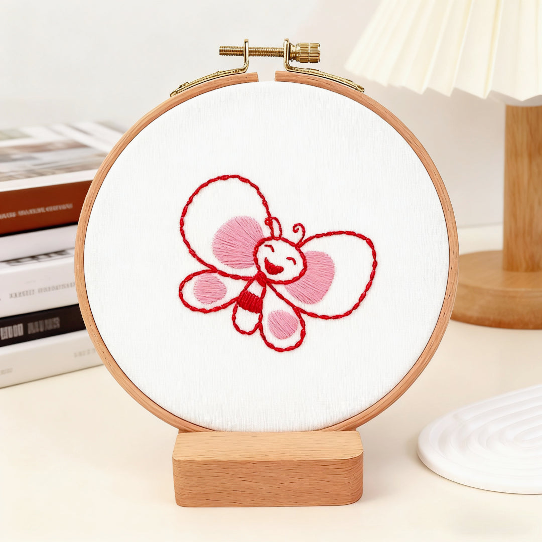 Butterfly Embroidery Kit for Kids