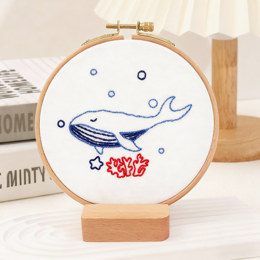 Whale Whisperer Kids Embroidery