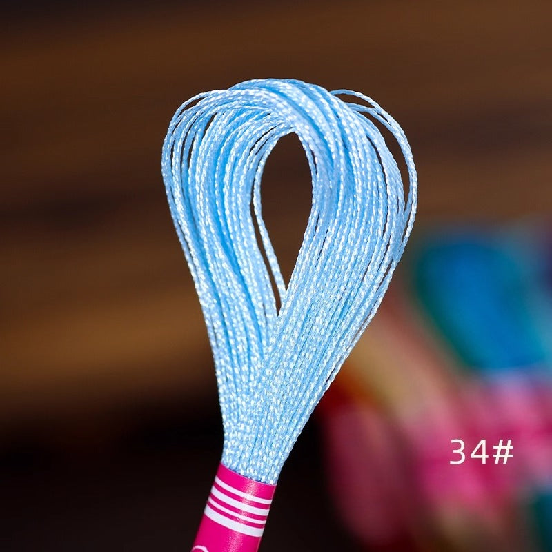 Glossy Metallic Embroidery Thread