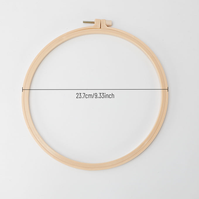 Round Plastic Embroidery Hoop