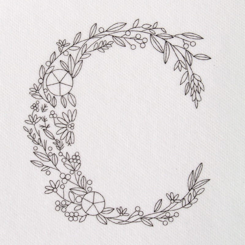 Large Alphabet Letter Stick and Stitch