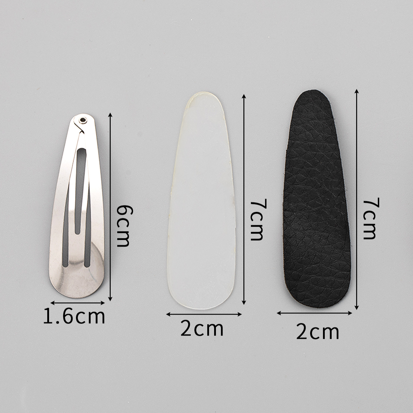 Embroidered Hair Clip DIY Kit (Pack of 10)