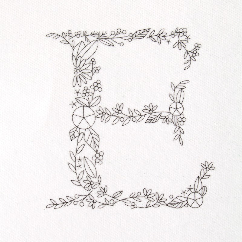 Large Alphabet Letter Stick and Stitch