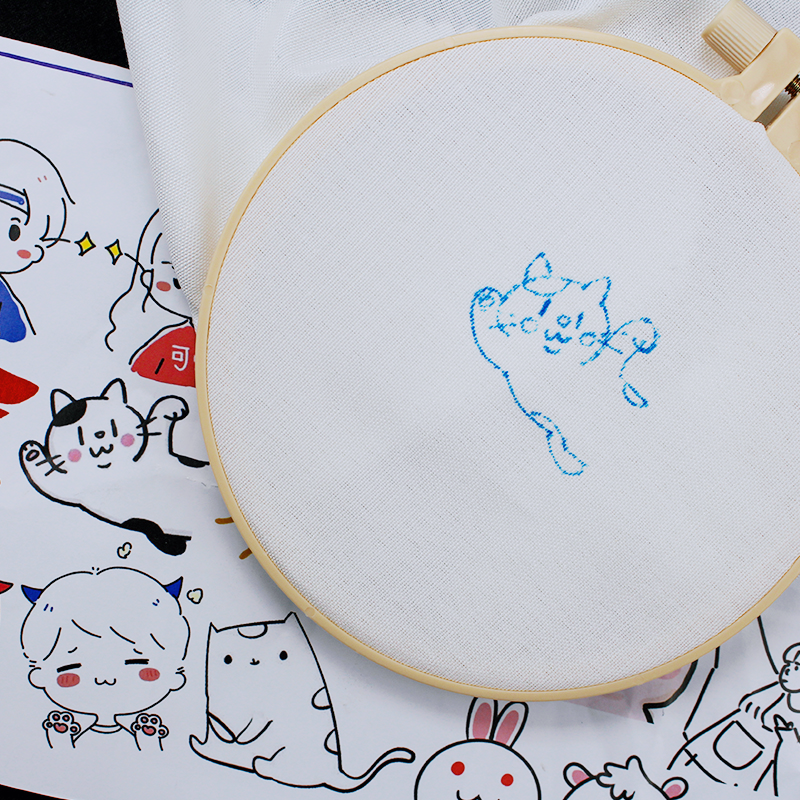 24pcs Embroidery Pattern Tracing Paper