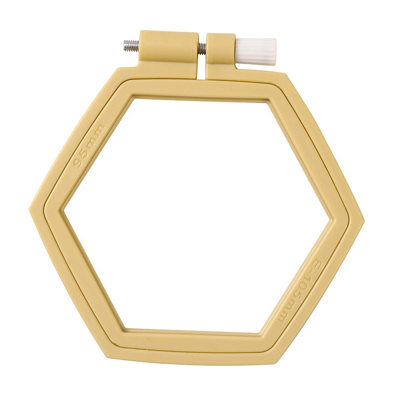 Hexagon Plastic Embroidery Hoop