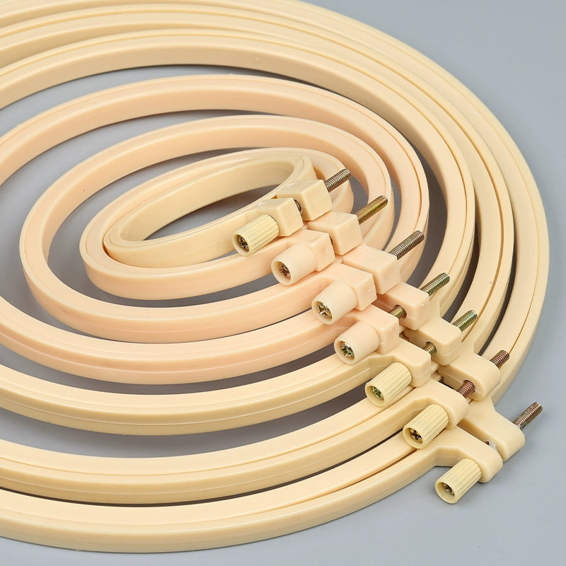 Round Plastic Embroidery Hoop