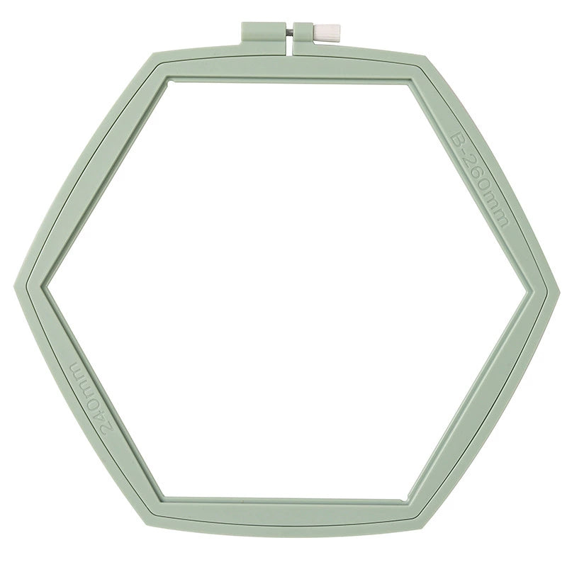 Hexagon Plastic Embroidery Hoop