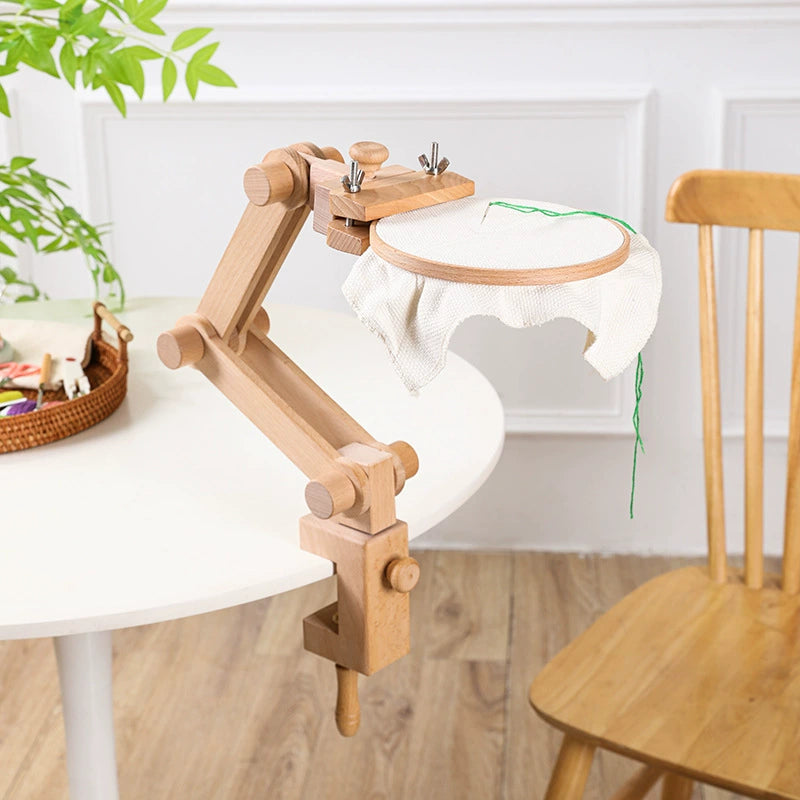 Beechwood Embroidery Table Clamp