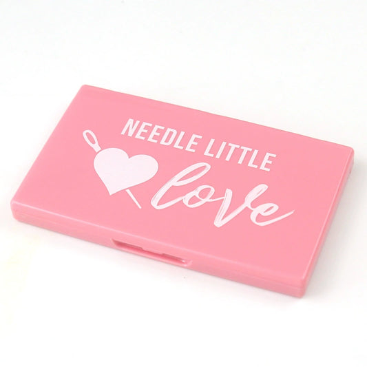 Pink Magnetic Needle Storage Case