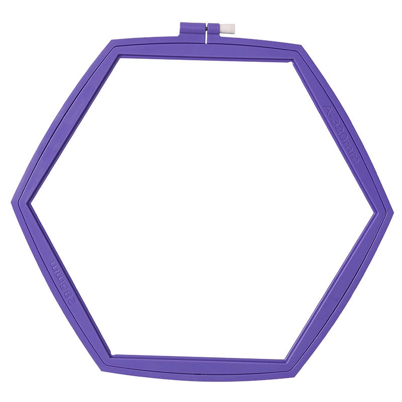 Hexagon Plastic Embroidery Hoop