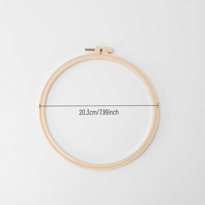 Round Plastic Embroidery Hoop
