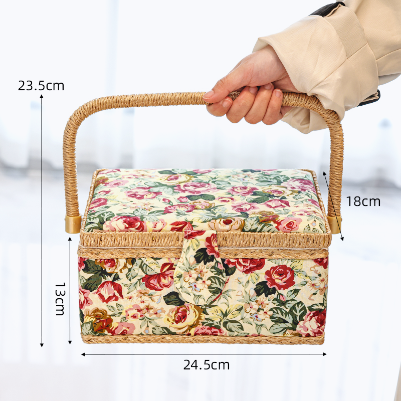 Embroidery Tools Basket for Beginners