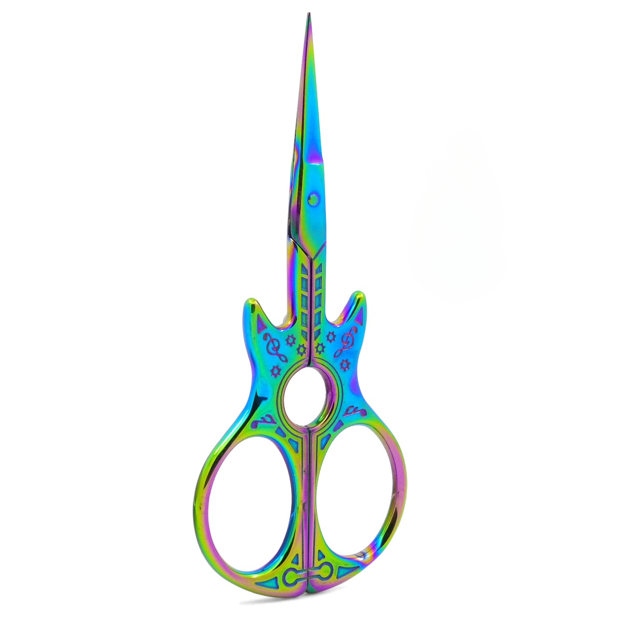 Guitar Shape Embroidery Scissors
