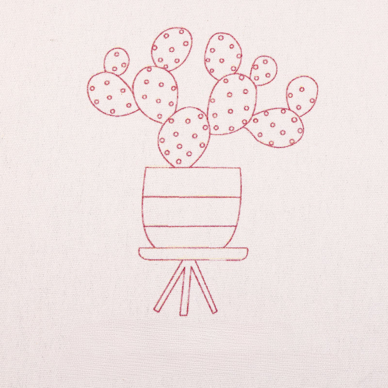Patterned Embroidery Fabric Squares