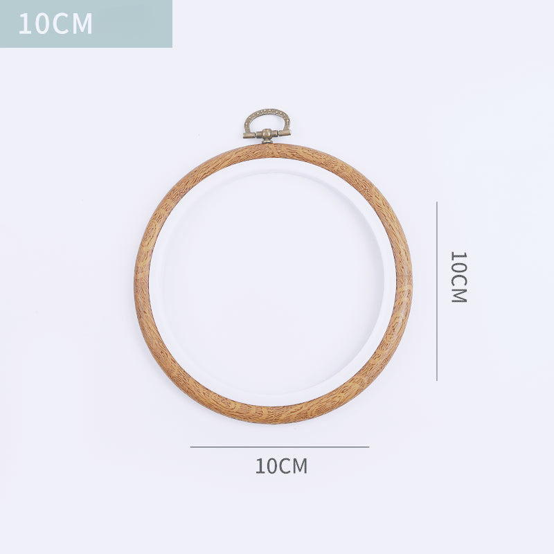Vintage Round Embroidery Display Frame