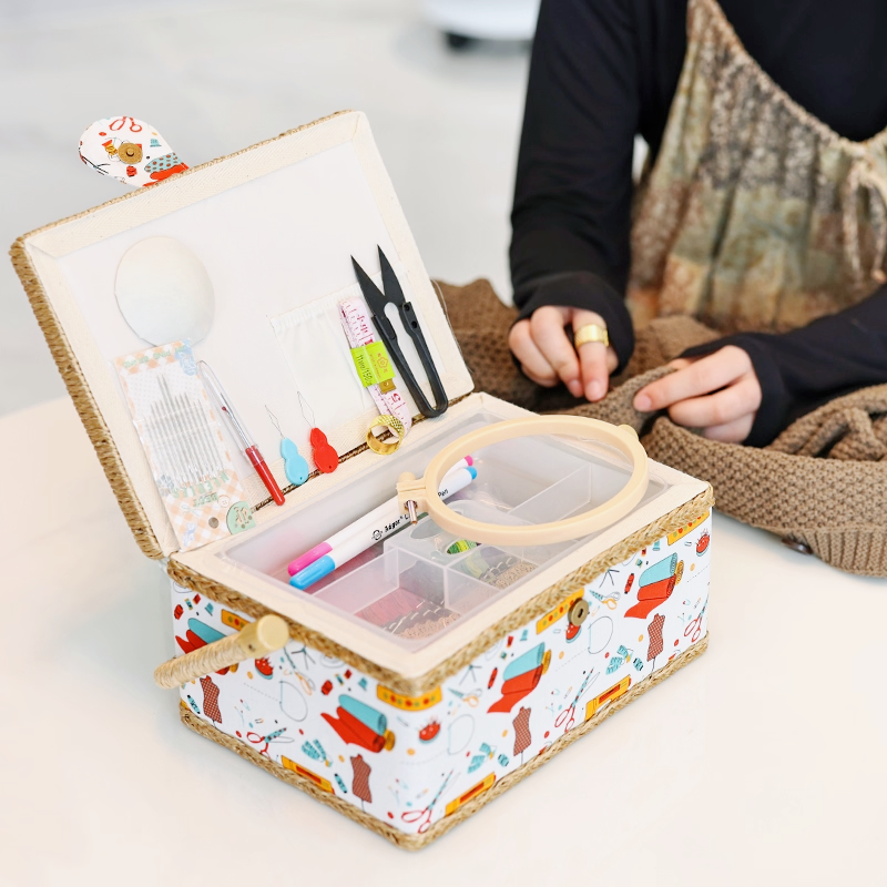 Embroidery Tools Basket for Beginners