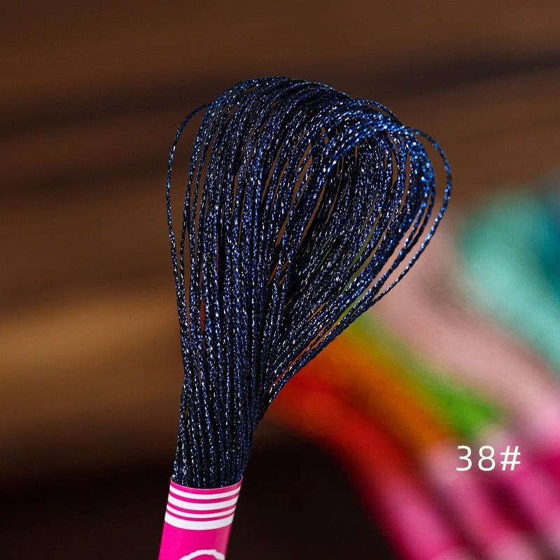 Glossy Metallic Embroidery Thread