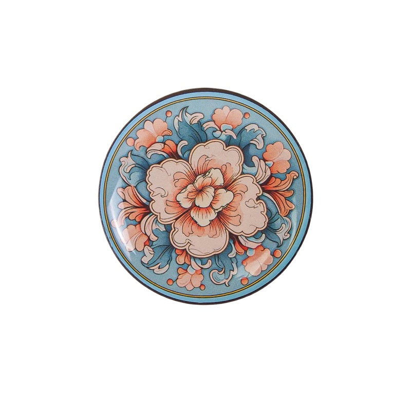 Vintage Floral Magnetic Needle Minder