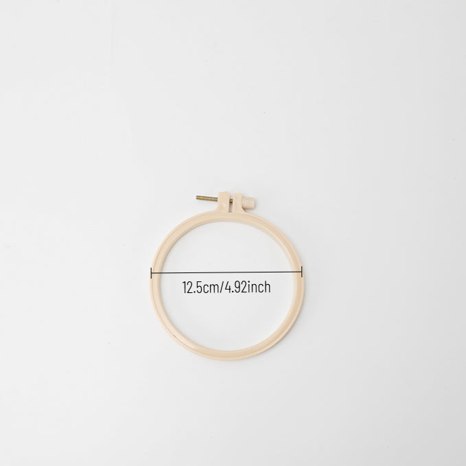 Round Plastic Embroidery Hoop