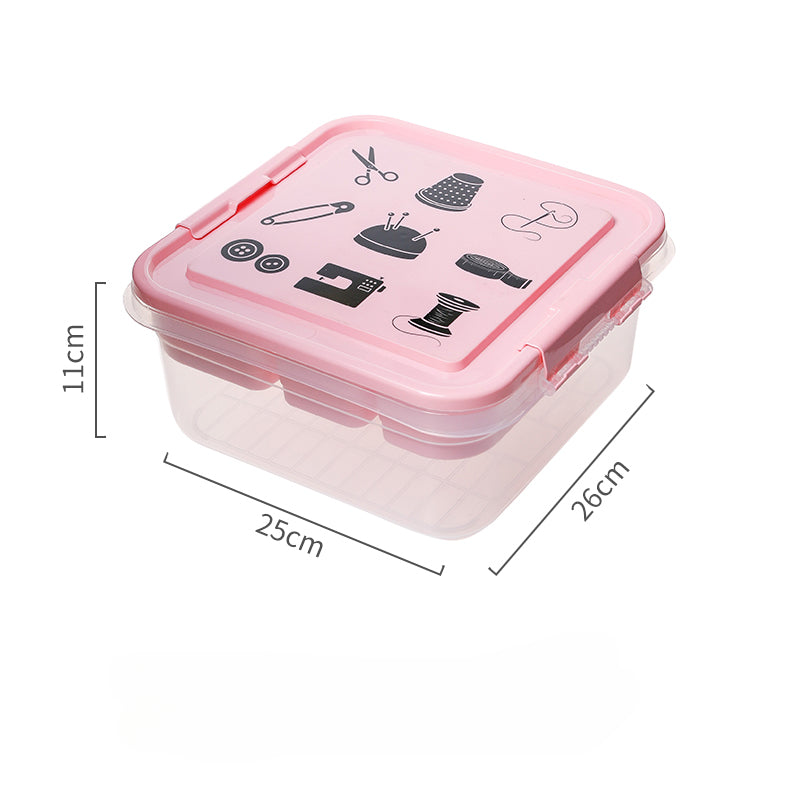 Double-Decker Embroidery Organizer Box