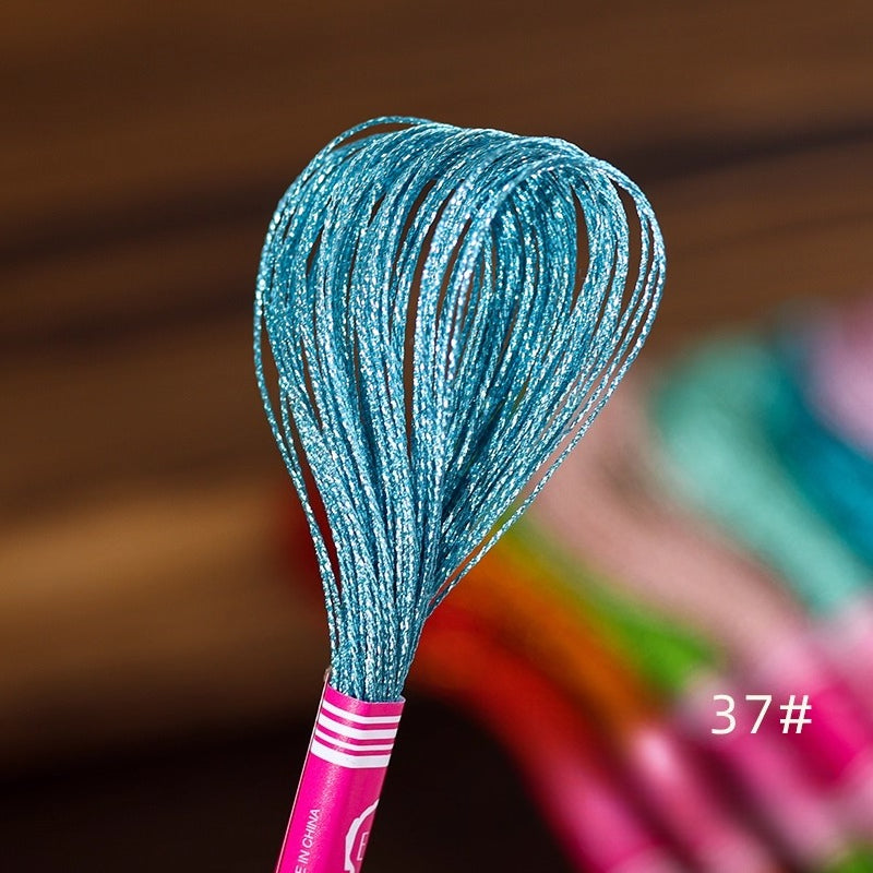 Glossy Metallic Embroidery Thread