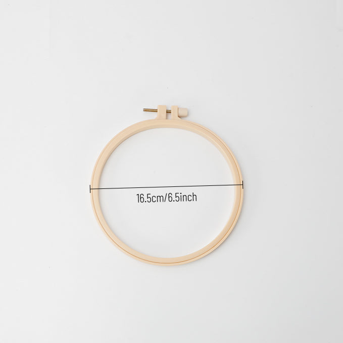Round Plastic Embroidery Hoop