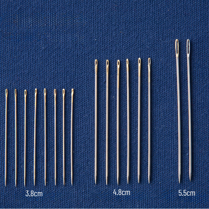 Gold Eye Embroidery Needles (16-Pack)