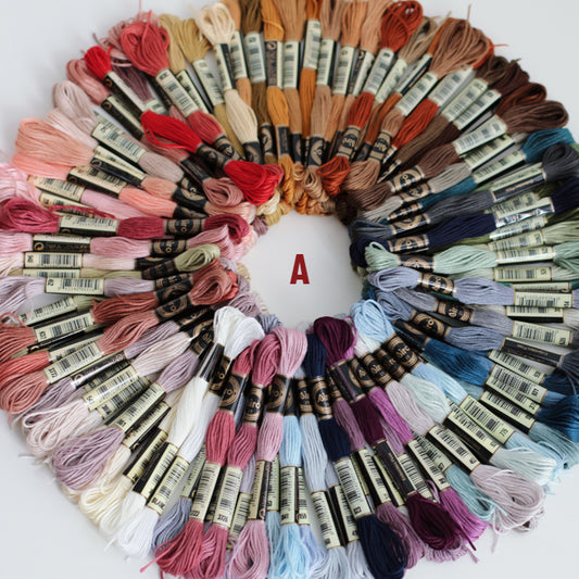 100-Color Embroidery Floss Set