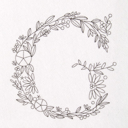 Large Alphabet Letter Stick and Stitch