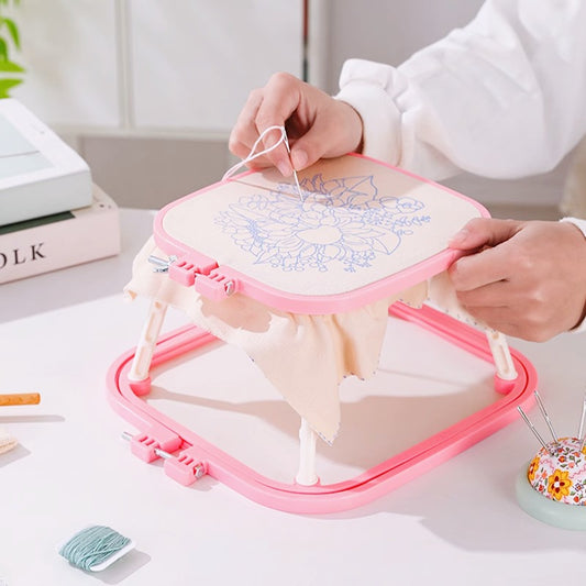 Double-Layer Embroidery Hoop Stand