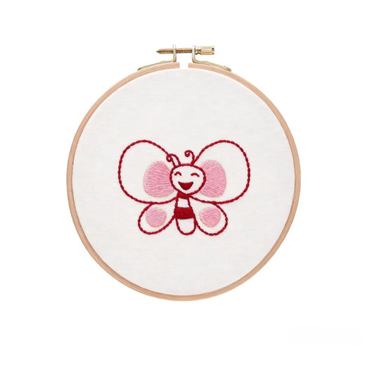 Butterfly Embroidery Kit for Kids