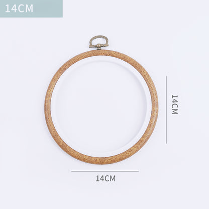 Vintage Round Embroidery Display Frame