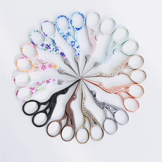 Stork Shape Embroidery Scissors