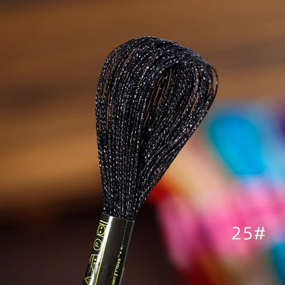 Glossy Metallic Embroidery Thread
