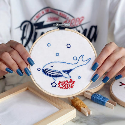 Whale Whisperer Kids Embroidery