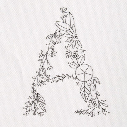 Large Alphabet Letter Stick and Stitch